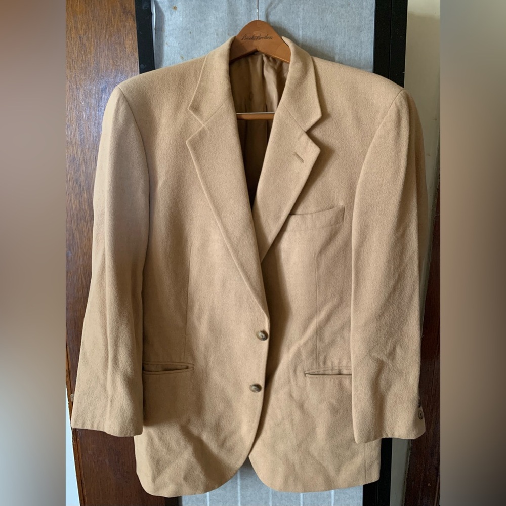 Camel Hair in Camel Brooks Brothers vintage